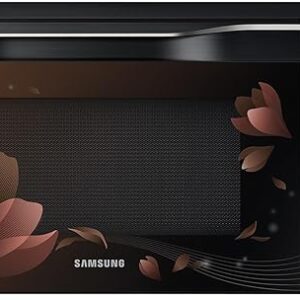 Samsung 32 L Convection Microwave Oven (MC32A7056CB/TL, Black with Pattern, SlimFry), Free 1 Year Extended warranty