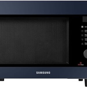 Samsung 32 L Convection Microwave Oven (MC32B7382QD/TL, Clean Navy, WiFi Embedded, Steam Cook, Eco Mode, Pre heat, Crusty Plate, Multi Spit, Wire...