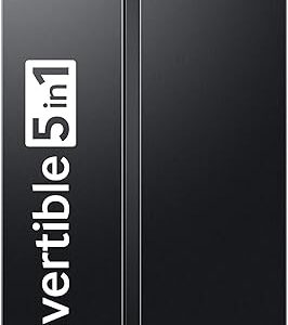 Samsung 653 L, 5 Star, Frost Free, Double Door, Convertible 5-in-1 Digital Inverter, Side By Side AI Enabled Smart Refrigerator with WiFi...