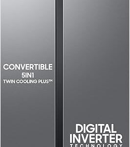 Samsung 653L WI-FI Enabled SmartThings Side By Side Inverter Refrigerator (RS76CG8113SLHL, EZ Clean Steel)